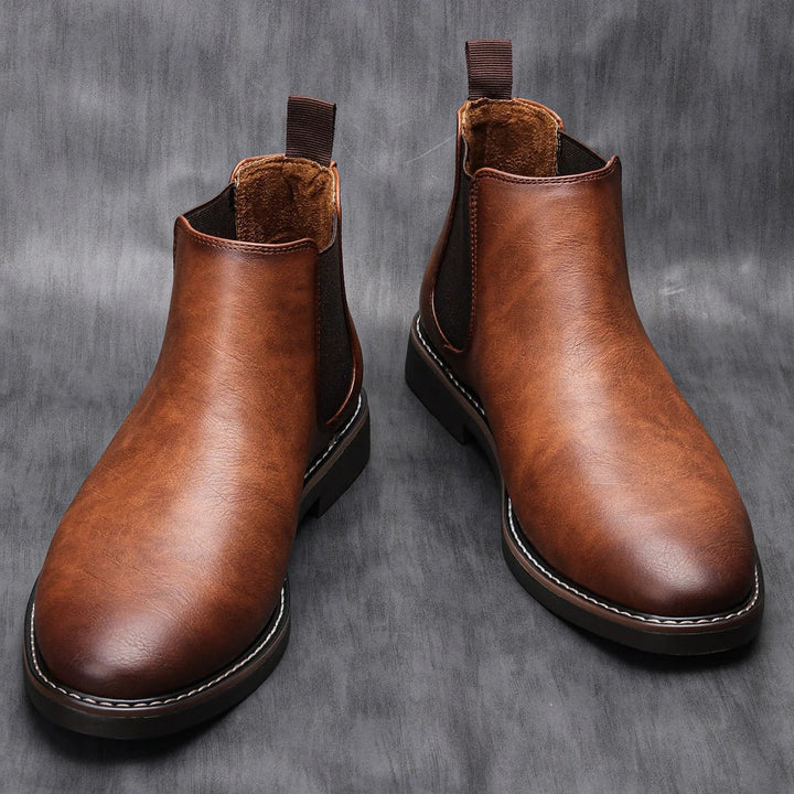 William | Timeless Slip-On Chelsea Ankle Boots