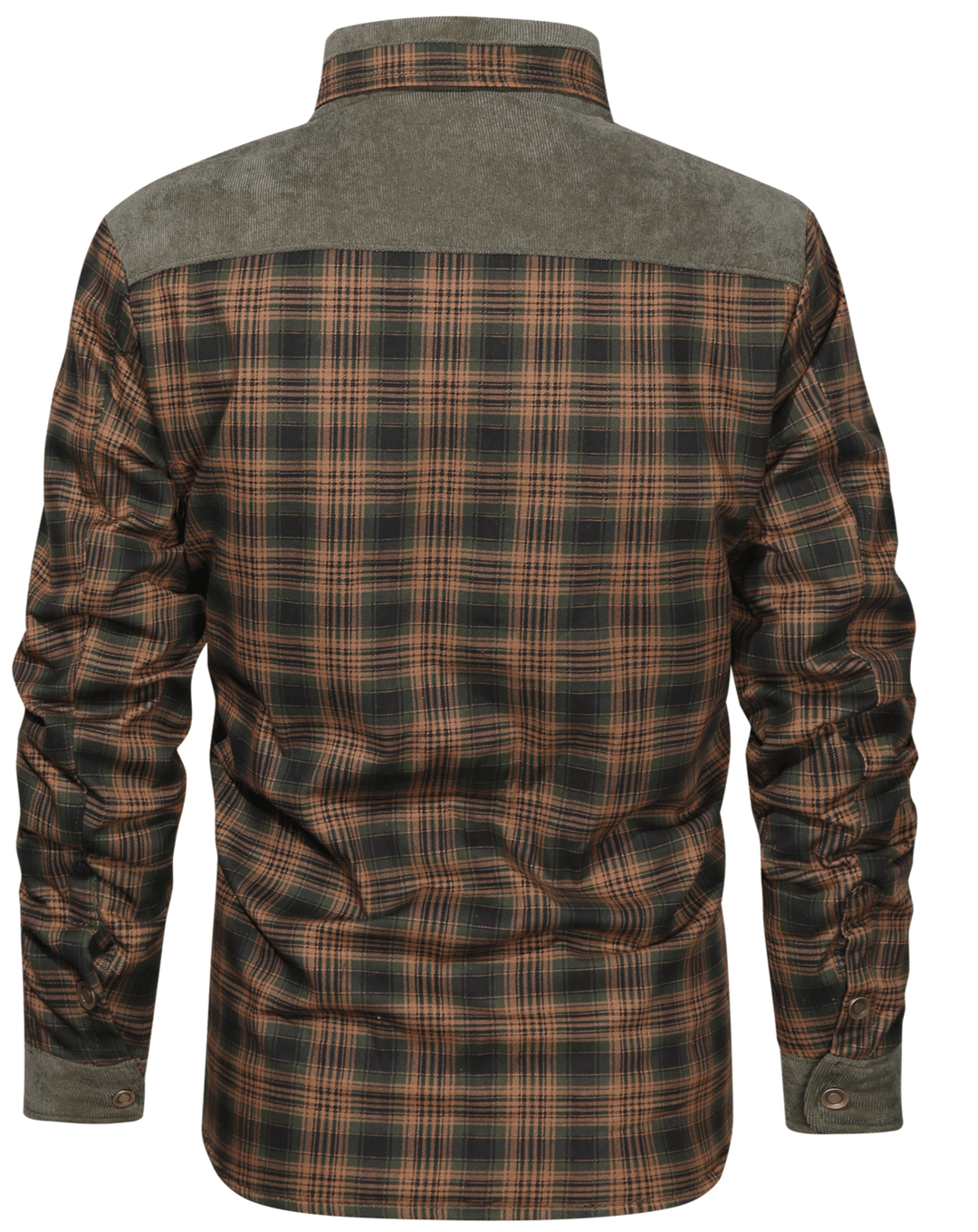 Willie | Stylish Sherpa-Lined Plaid Flannel Jacket