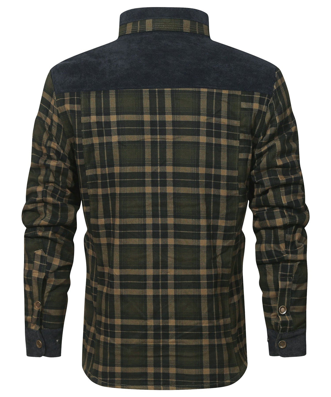 Willie | Stylish Sherpa-Lined Plaid Flannel Jacket