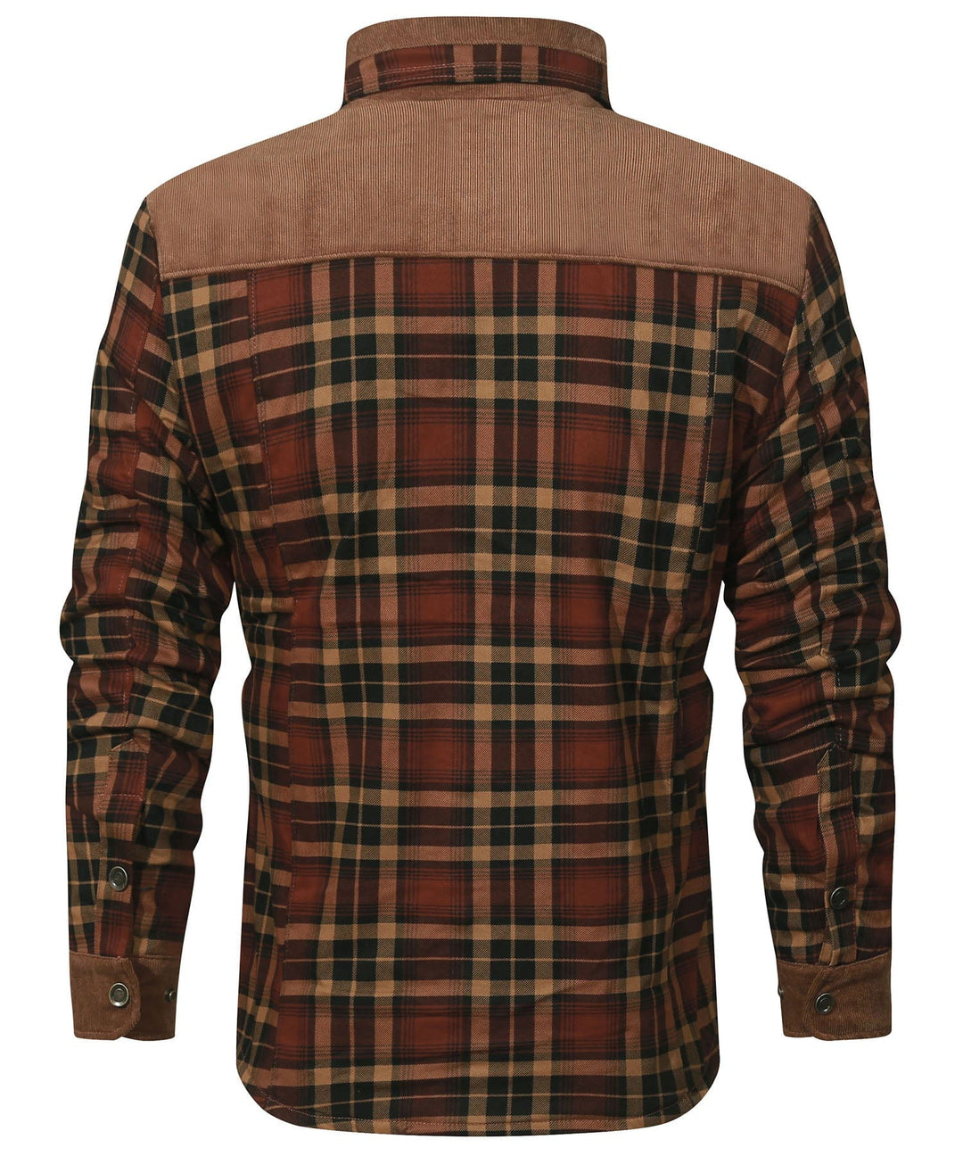 Willie | Stylish Sherpa-Lined Plaid Flannel Jacket
