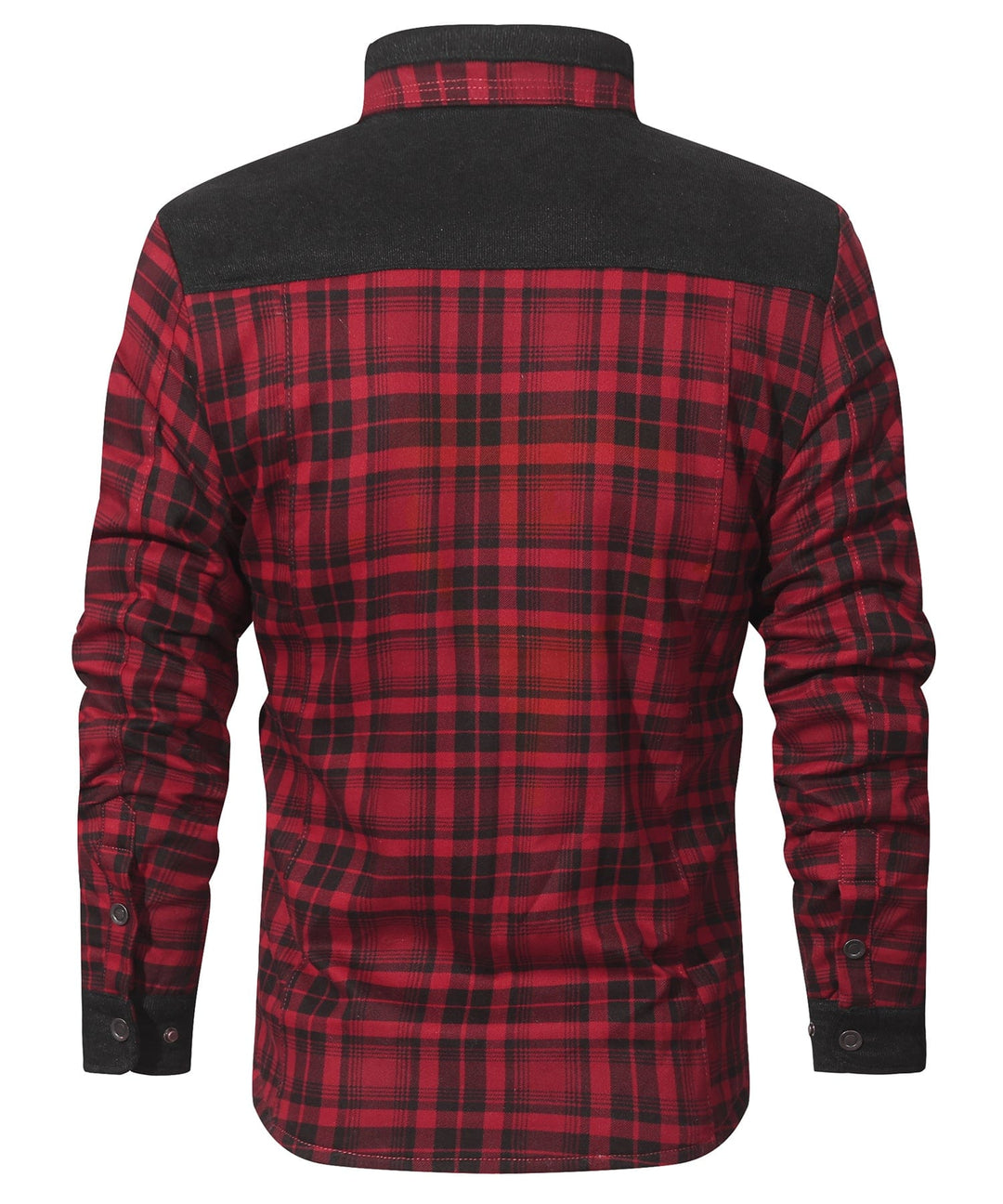 Willie | Stylish Sherpa-Lined Plaid Flannel Jacket